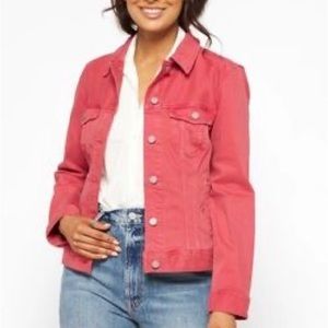 NWT Liverpool classic jean jacket Rosebud Size XL